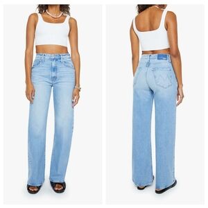 MOTHER Jeans Lasso Sneak Jean Wide Leg 23